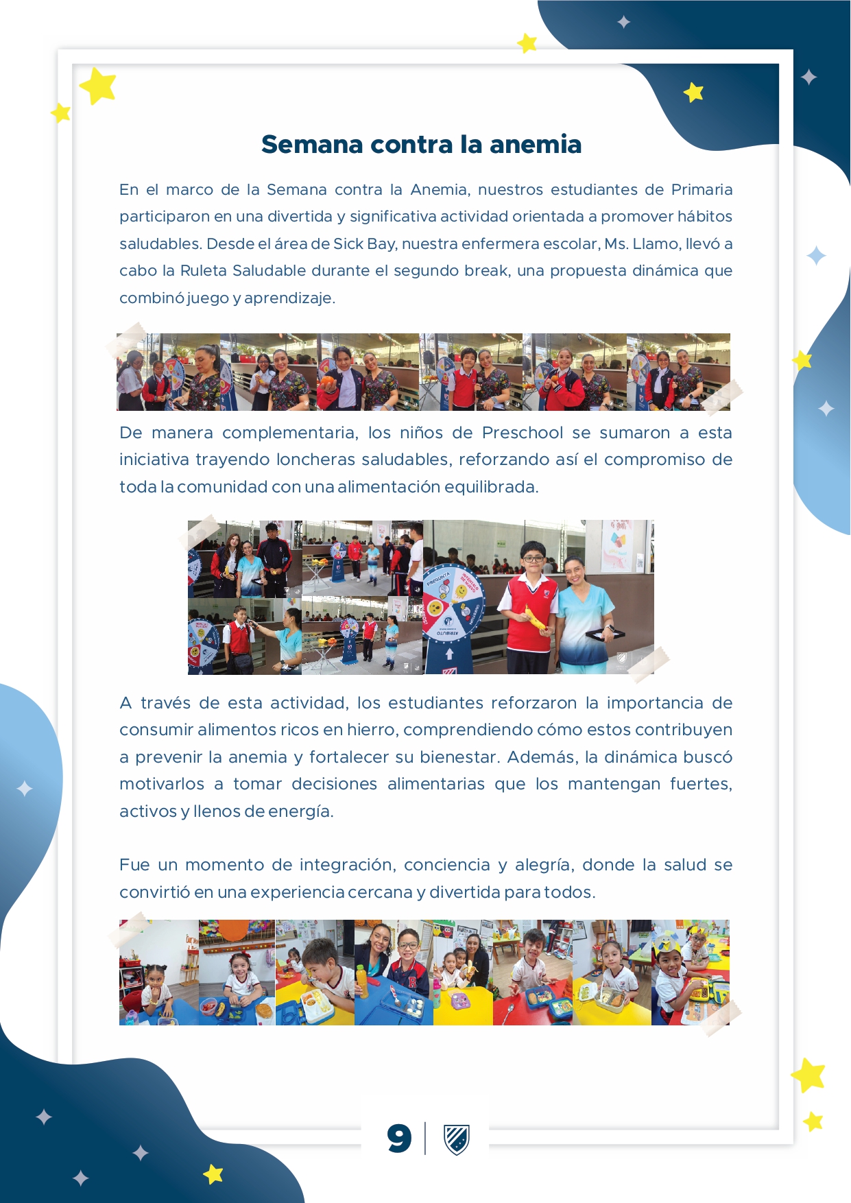 Presentamos la 6ta edición de nuestro boletín institucional, correspondiente al mes de Setiembre 2025.  We are a American School!