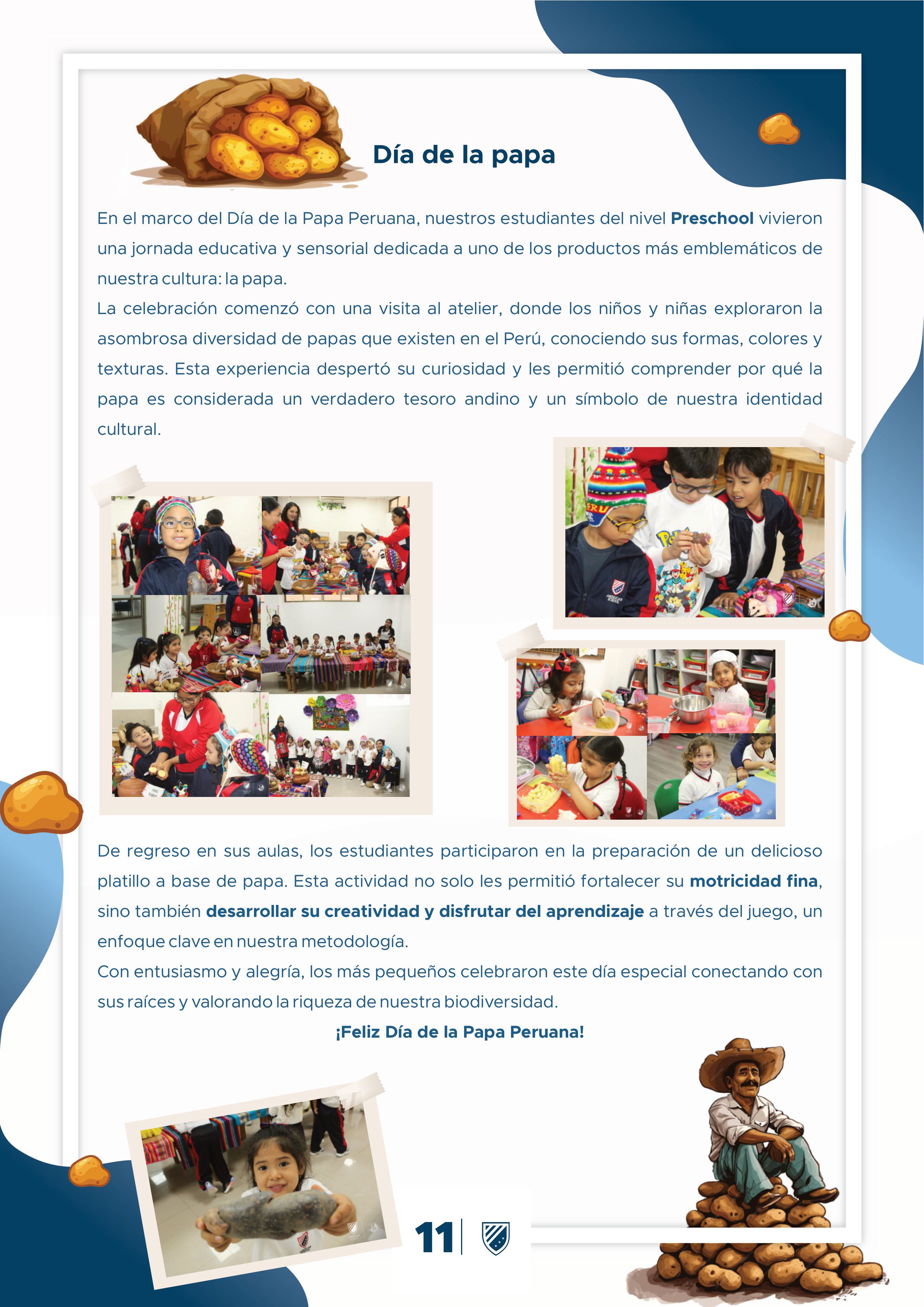 Presentamos la 10 edición de nuestro boletín institucional, correspondiente al mes de mayo 2025.  We are a American School!