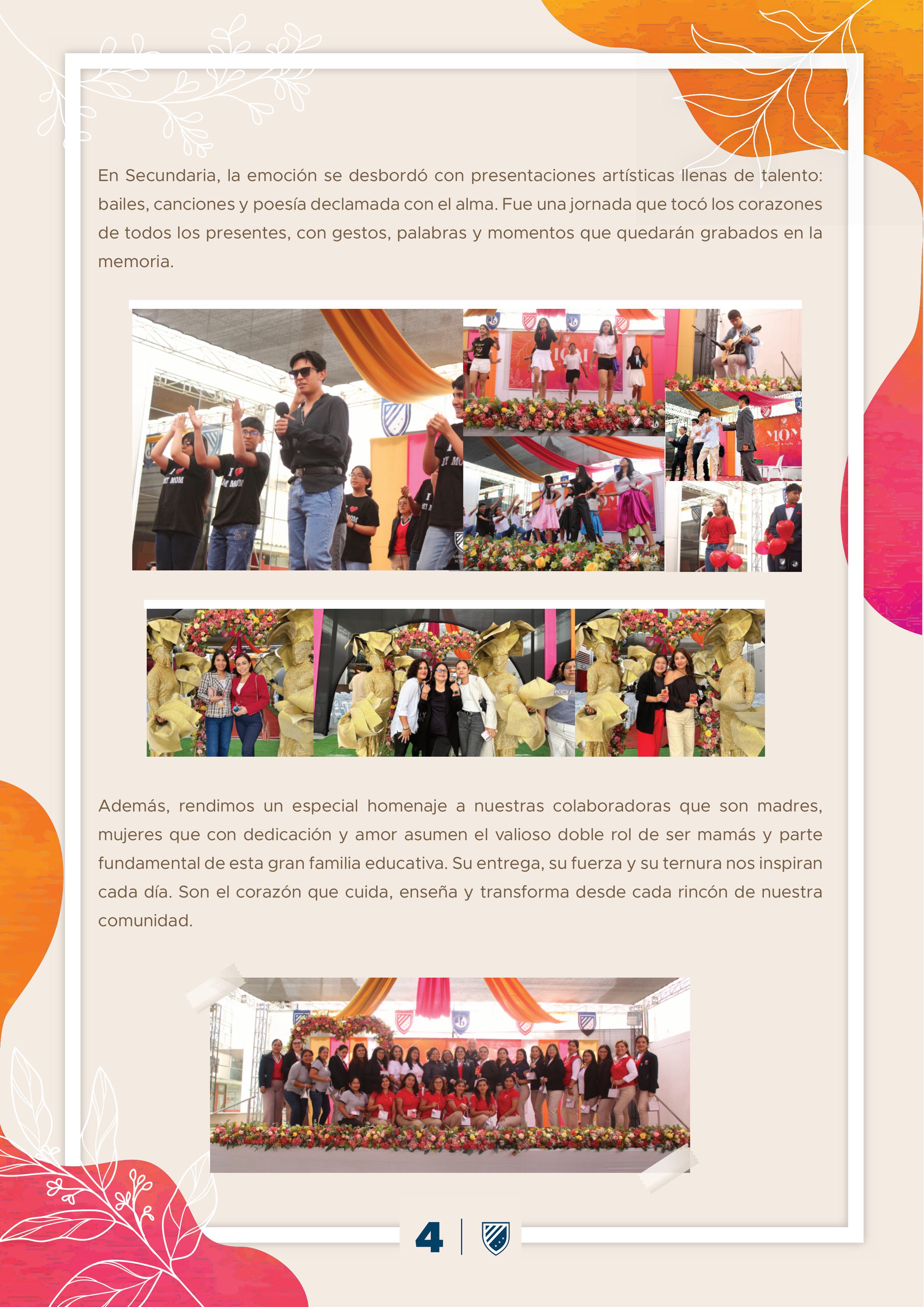 Presentamos la 10 edición de nuestro boletín institucional, correspondiente al mes de mayo 2025.  We are a American School!
